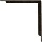 Ekena Millwork Stockport Steel Bracket, Antiqued Warm Silver 2"W x 18"D x 18"H BKTM02X18X18STAWS - alternate 6